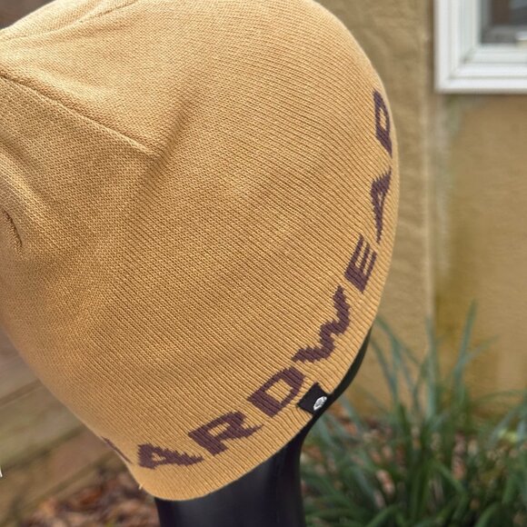 Mountain Hardwear IcnoColor Beanie Unisex O/S Cap Reversible Tan Camouflage New - Picture 4 of 7